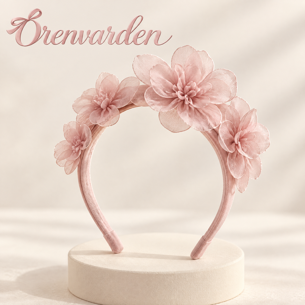 Orenvarden™ Blush Garden Floral Headband