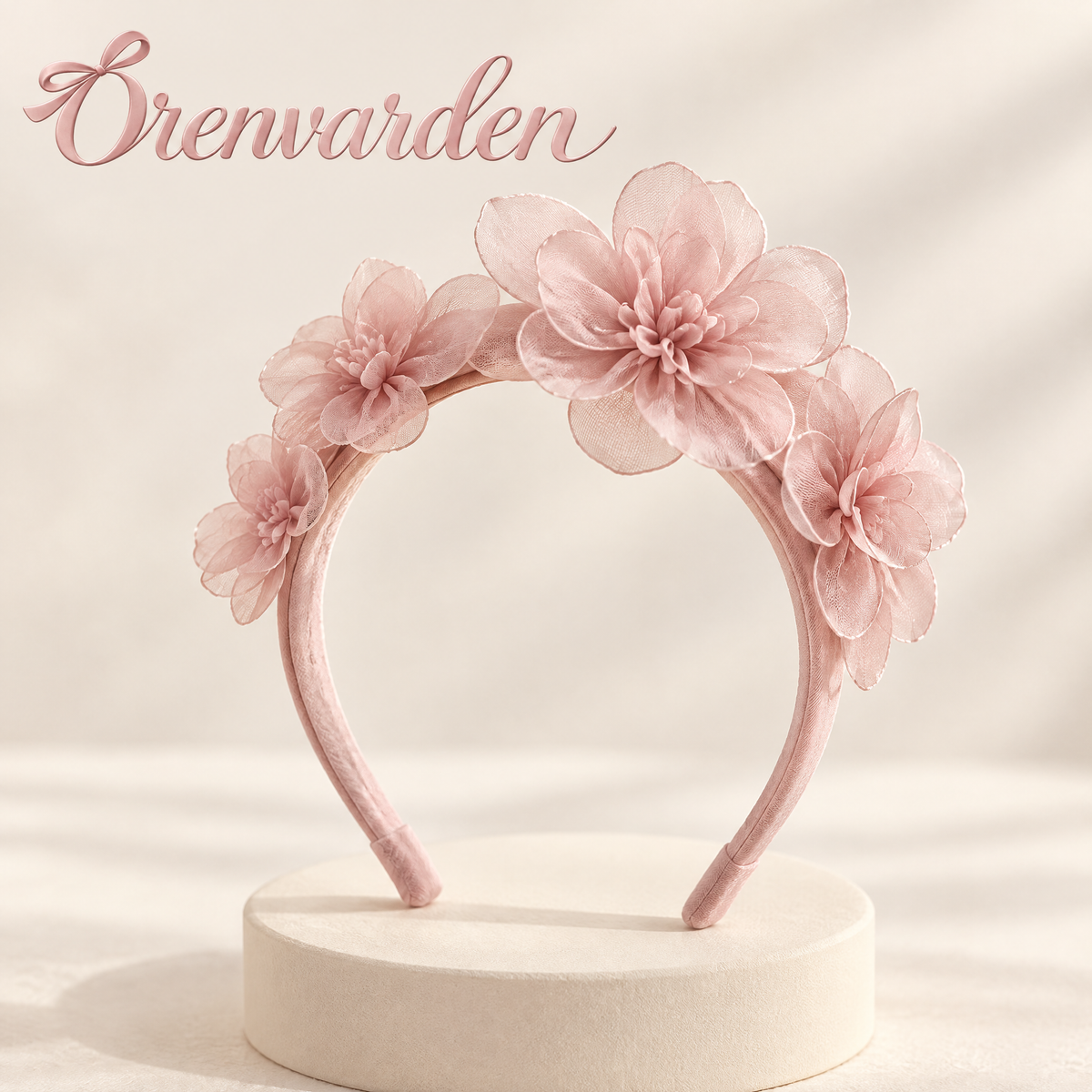 Orenvarden™ Blush Garden Floral Headband