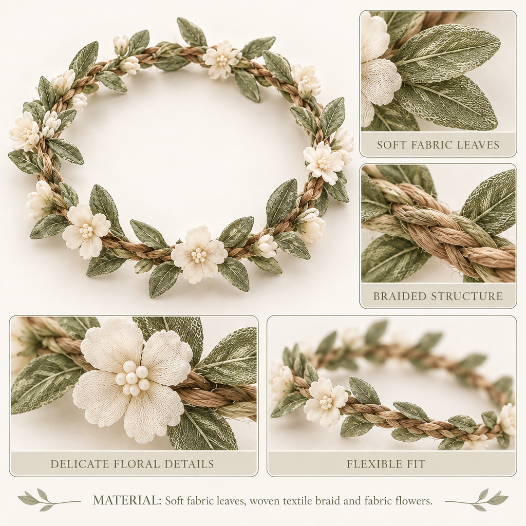 Orenvarden™ Woodland Blossom Floral Crown