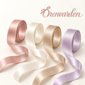Orenvarden™ Pastel Satin Ribbon Collection