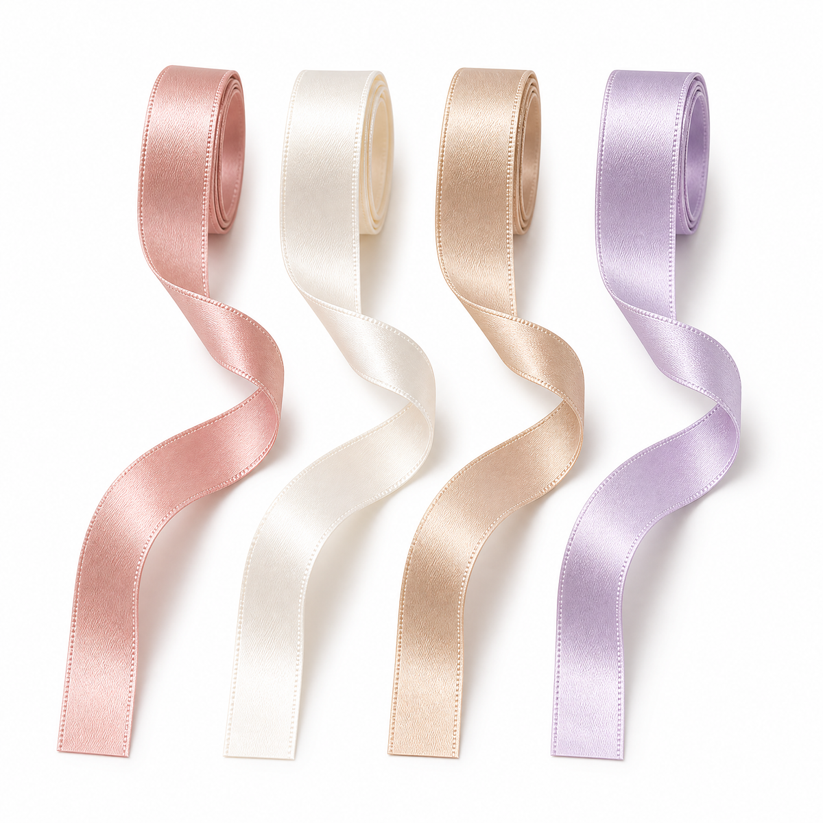 Orenvarden™ Pastel Satin Ribbon Collection