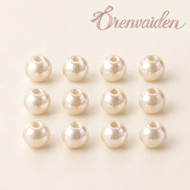 Orenvarden™ Ivory Pearl Craft Bead Set