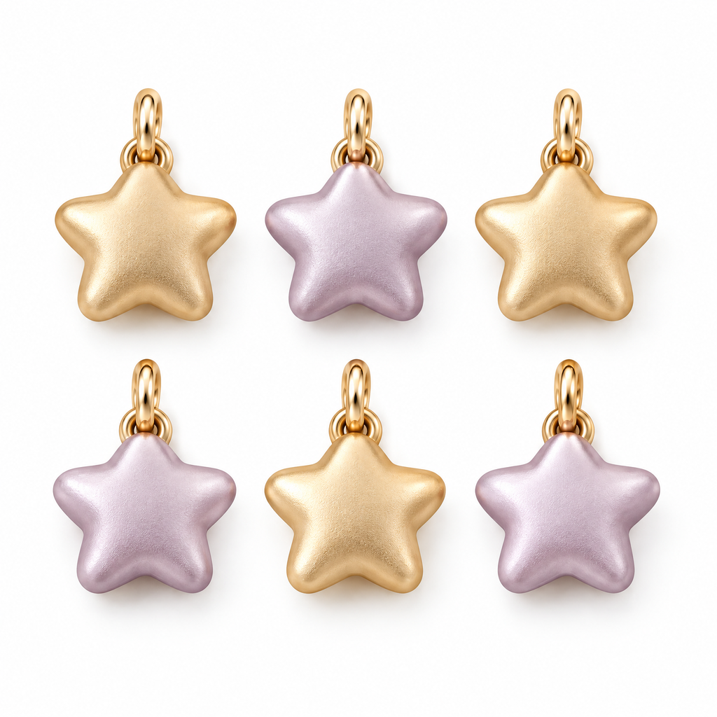 Orenvarden™ Pastel Star Charm Set