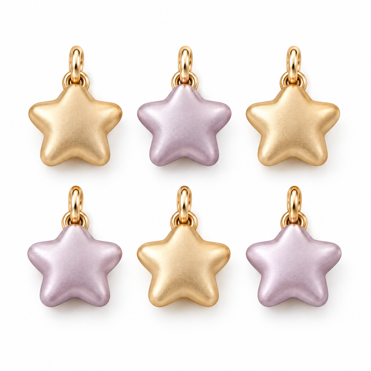 Orenvarden™ Pastel Star Charm Set