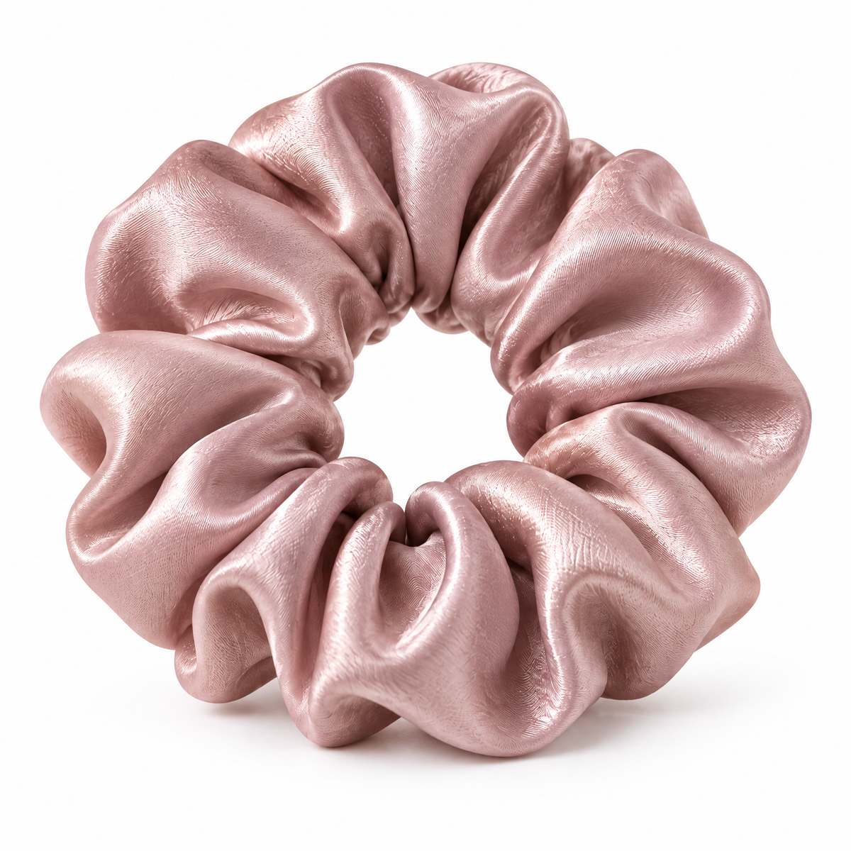 Orenvarden™ Blush Satin Scrunchie