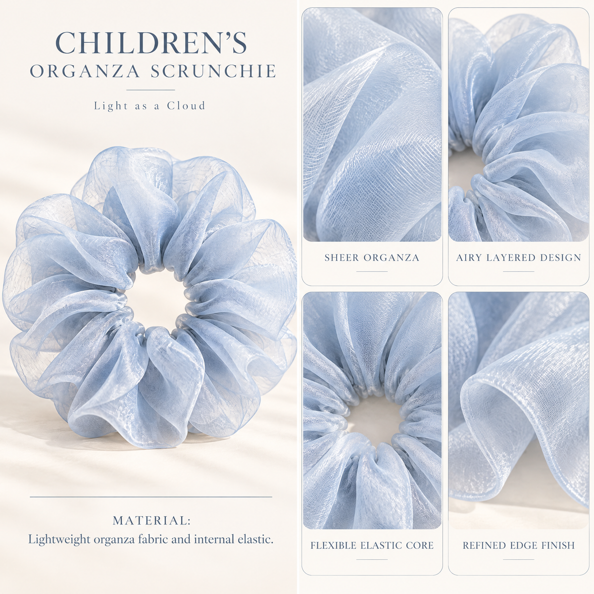 Orenvarden™ Sheer Organza Scrunchie